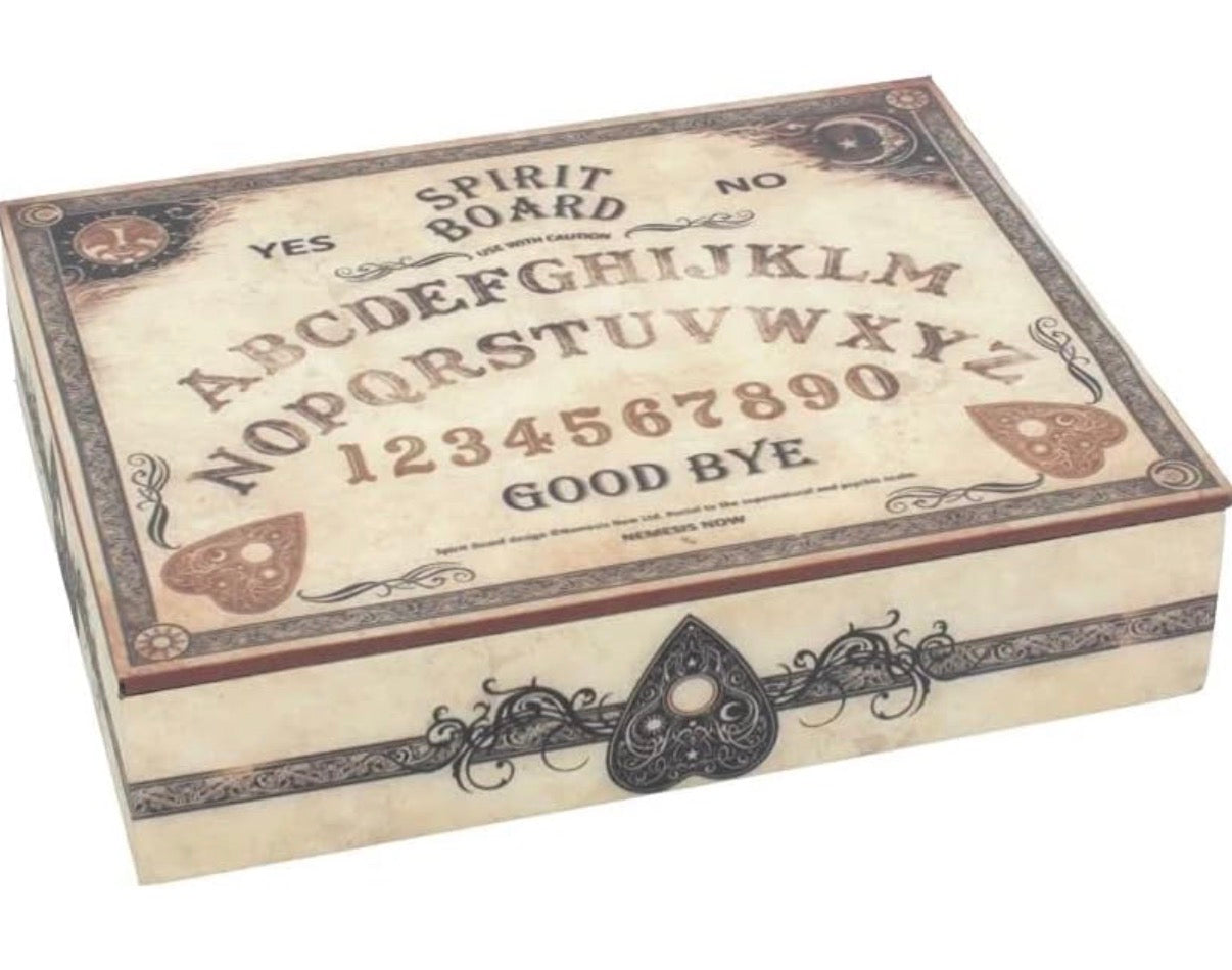 Spirit Board Jewellery Box with Mirror by Nemesis Now