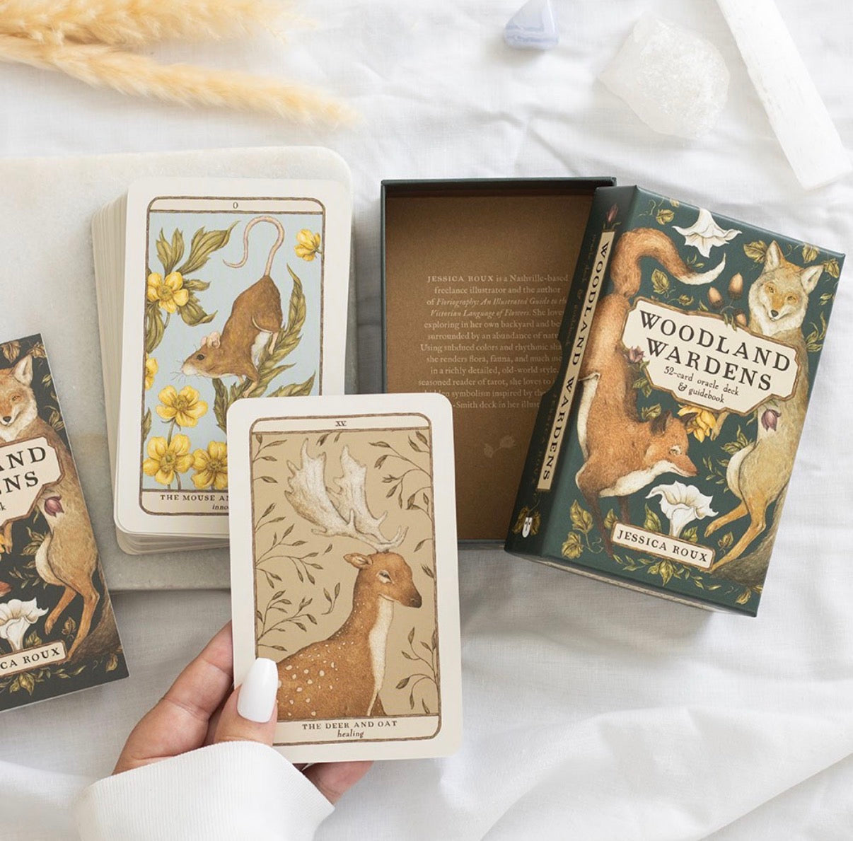 Woodland Wardens Oracle – 52-Card Deck & Guidebook