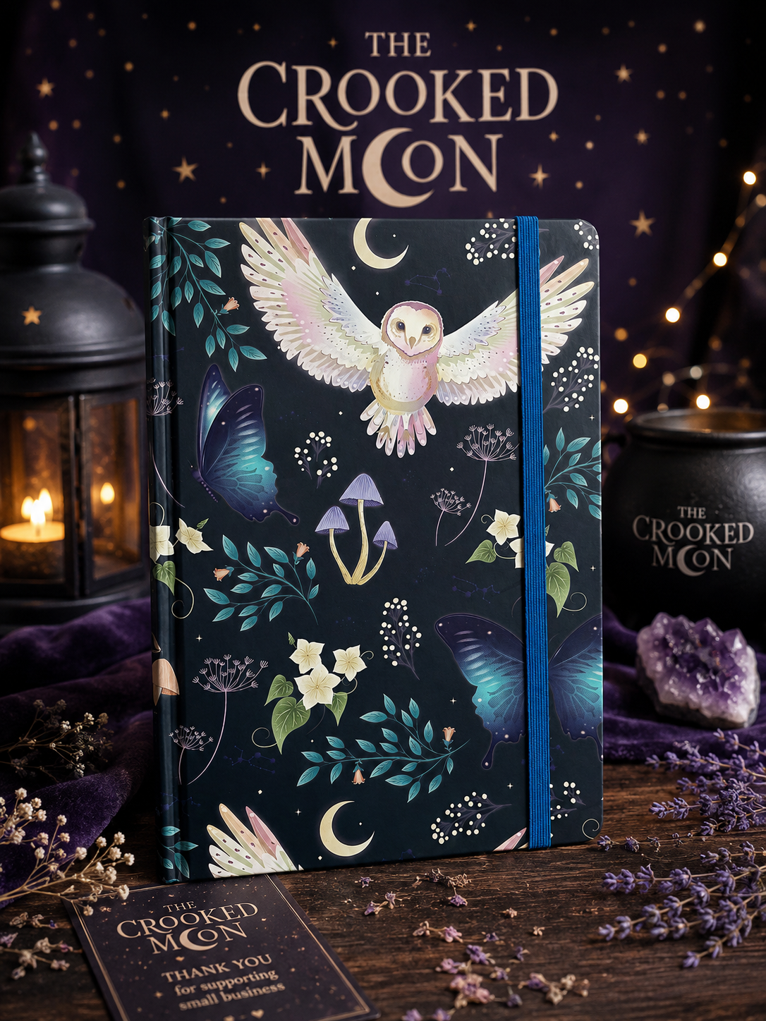 Owl-Night Flight A5 NoteBook
