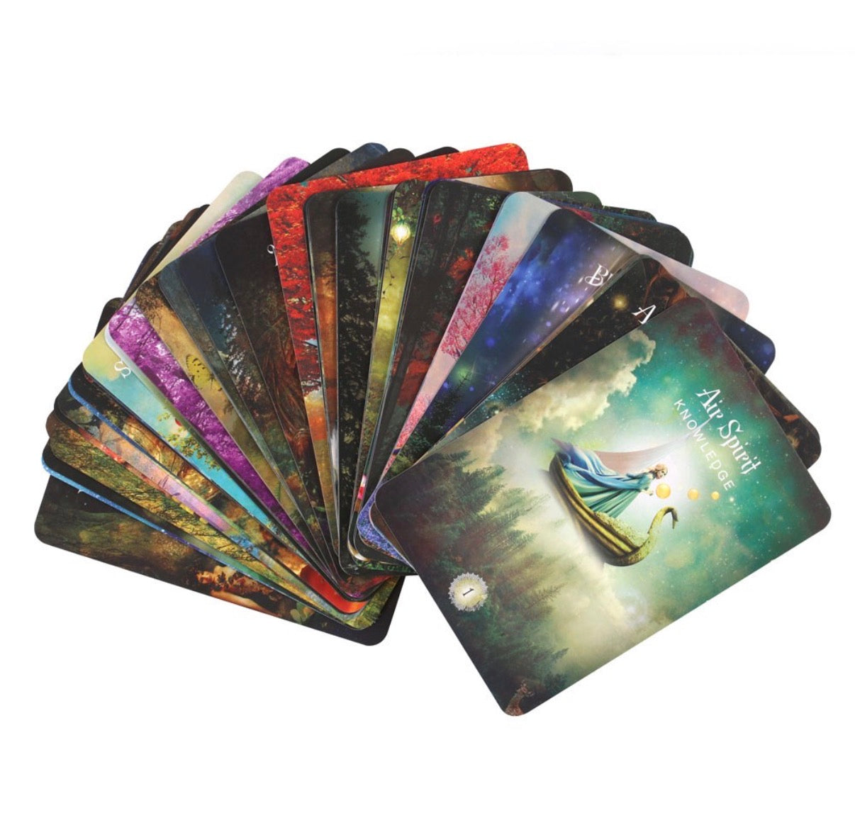 The Sacred Forest Oracle – 52-Card Deck & Guidebook