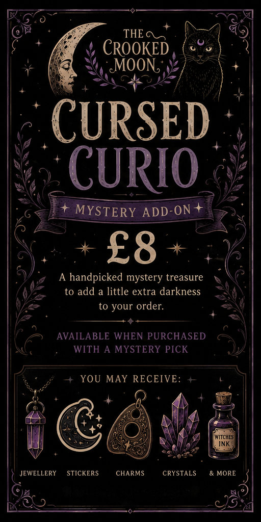 Cursed Curio | Gothic Mystery Add-On | Handpicked Witchy & Horror Surprise | The Crooked Moon