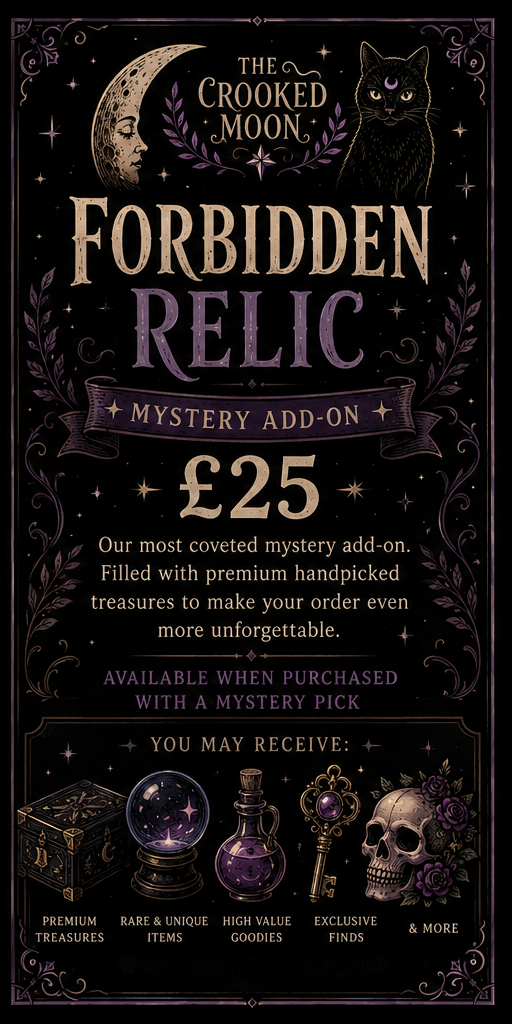 Forbidden Relic | Premium Mystery Treasure | Gothic, Witchy & Horror Surprise | The Crooked Moon