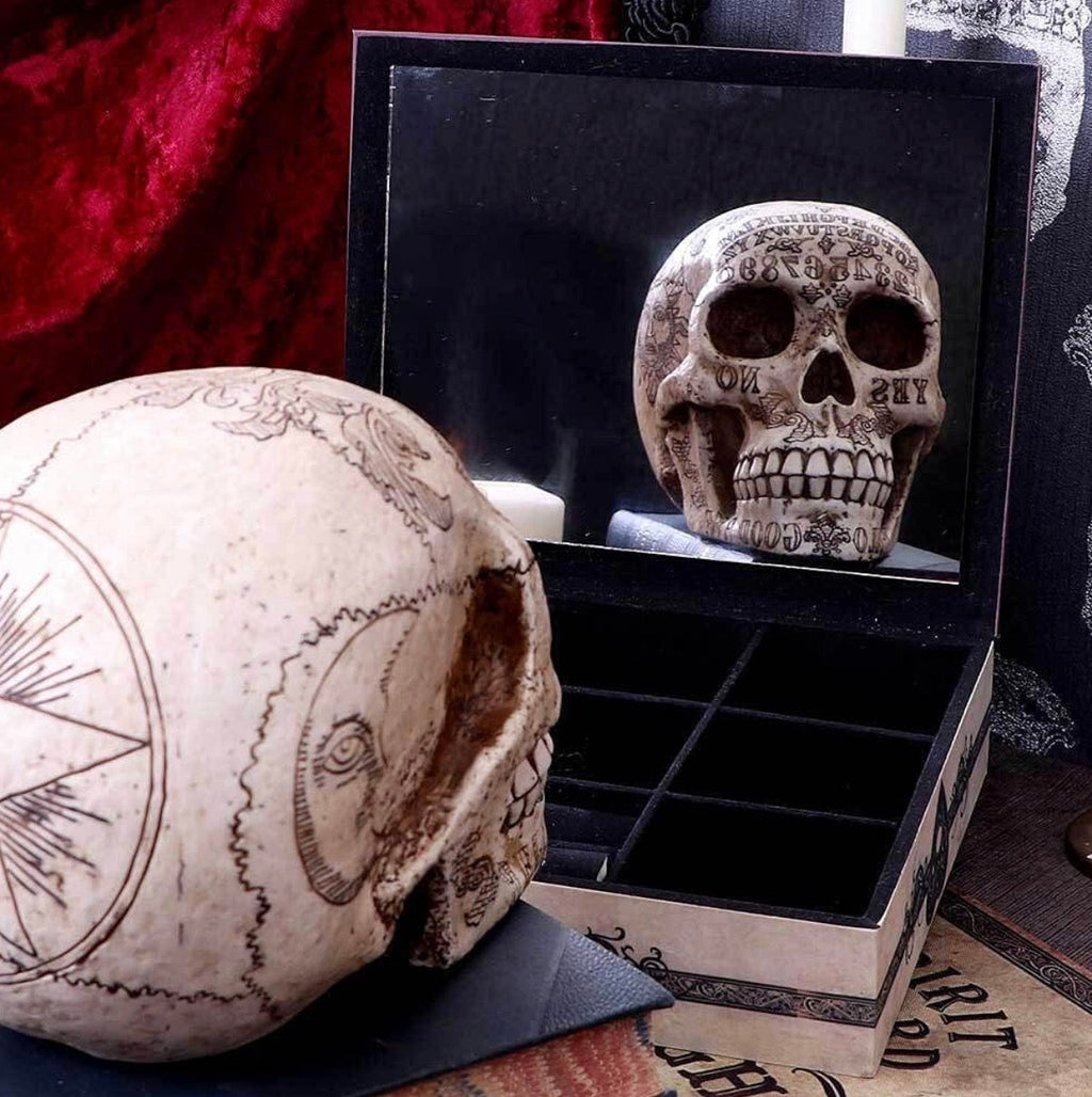 Spirit Board Jewellery Box with Mirror by Nemesis Now