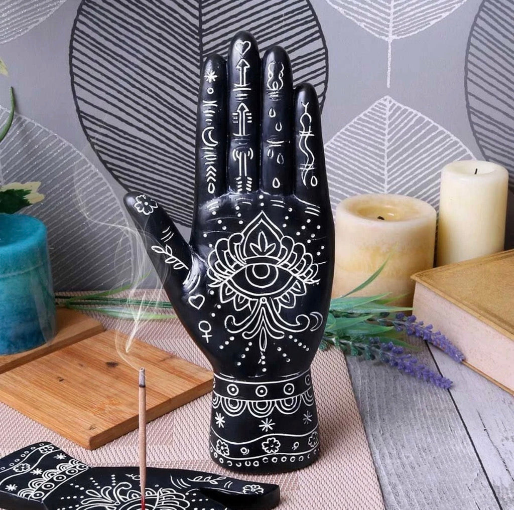 Palmistry Hand Ornament with All-Seeing Eye