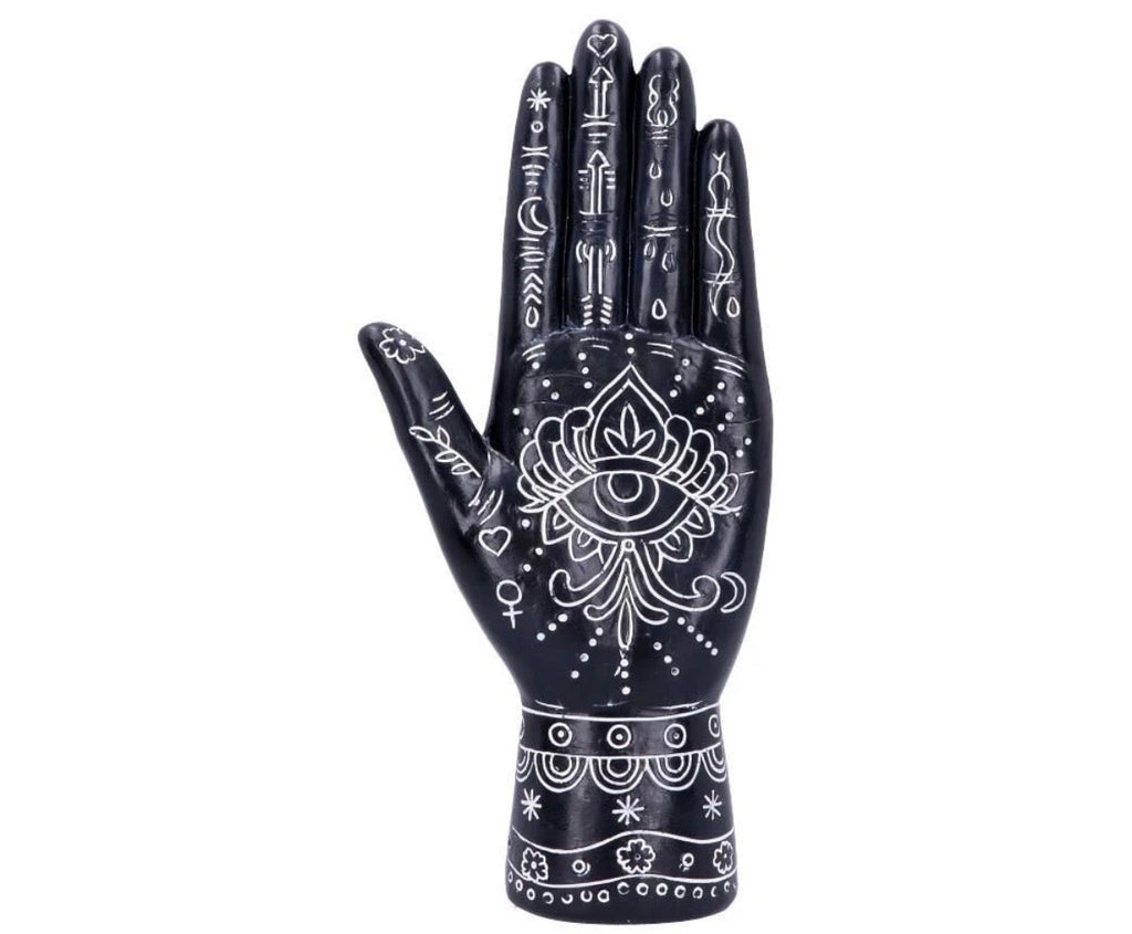 Palmistry Hand Ornament with All-Seeing Eye