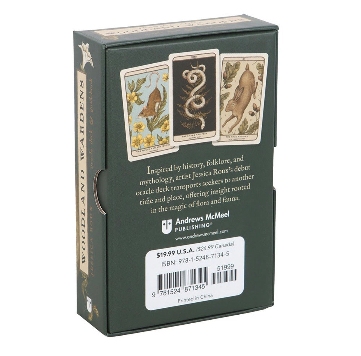 Woodland Wardens Oracle – 52-Card Deck & Guidebook