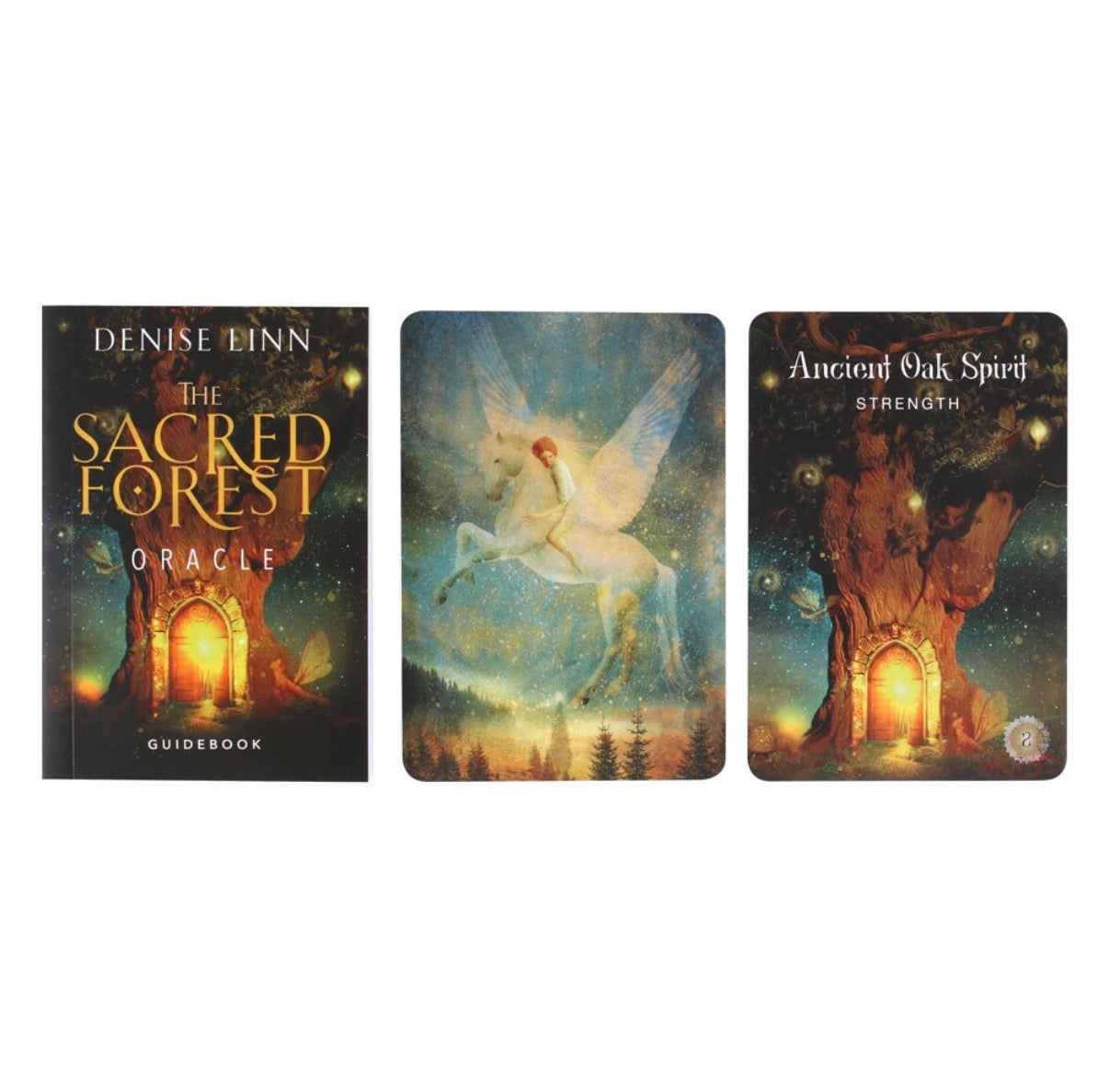 The Sacred Forest Oracle – 52-Card Deck & Guidebook