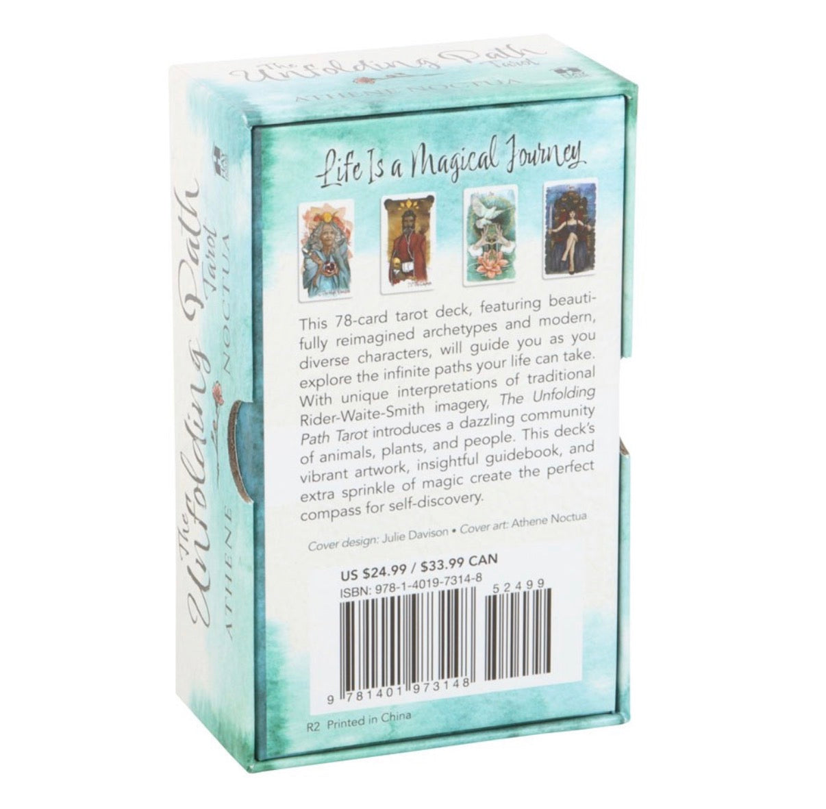 The Unfolding Path Tarot – 78-Card Deck & Guidebook