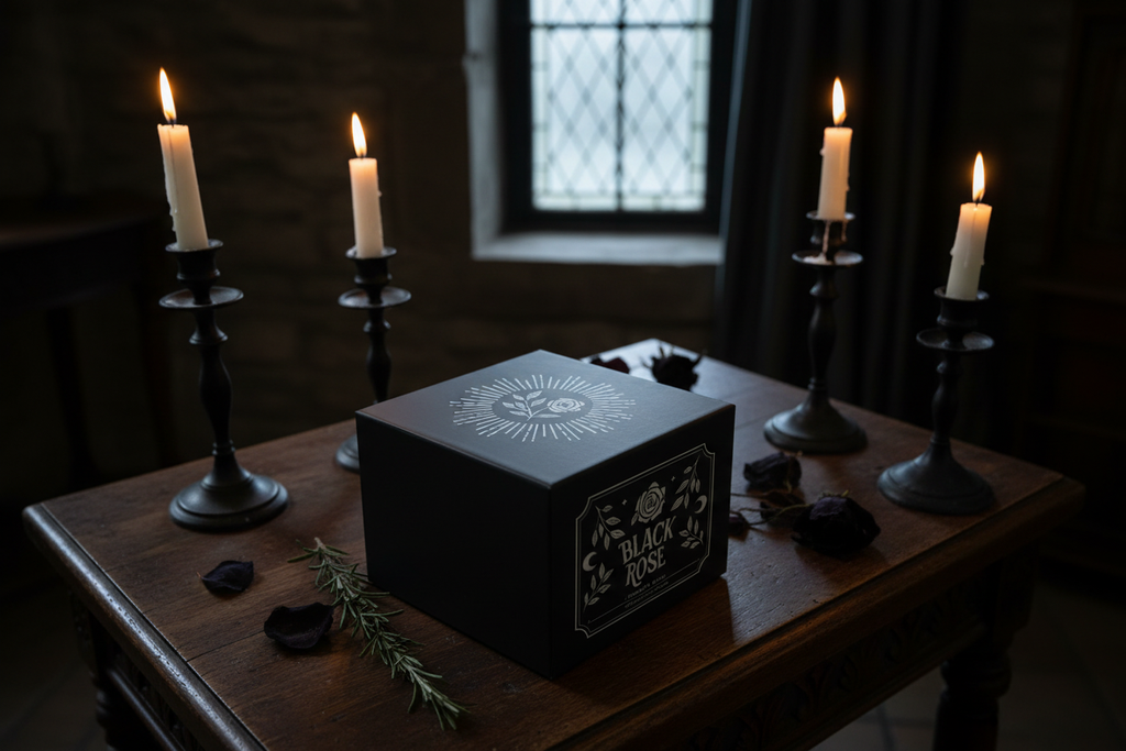 Black Rose Twilight Blush Fragranced Candle