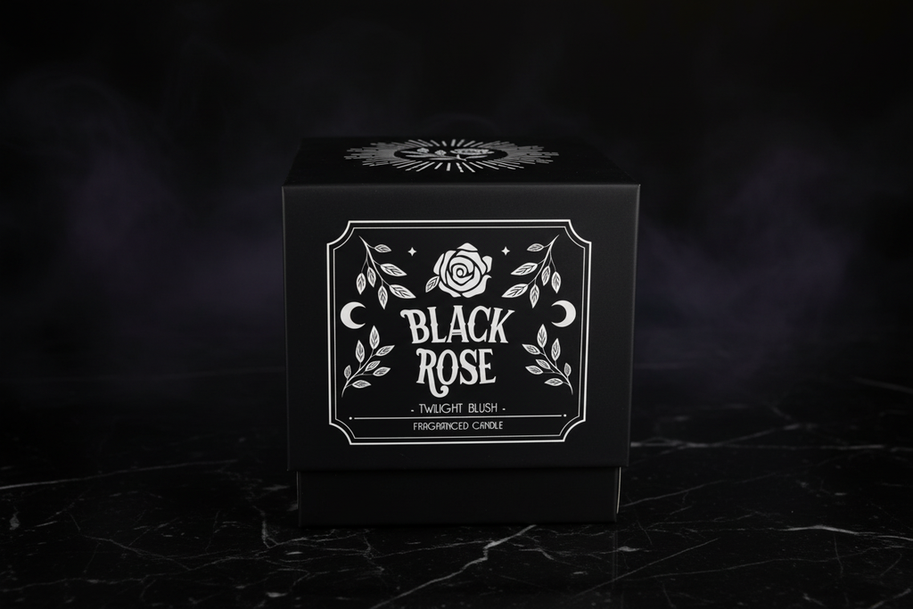 Black Rose Twilight Blush Fragranced Candle