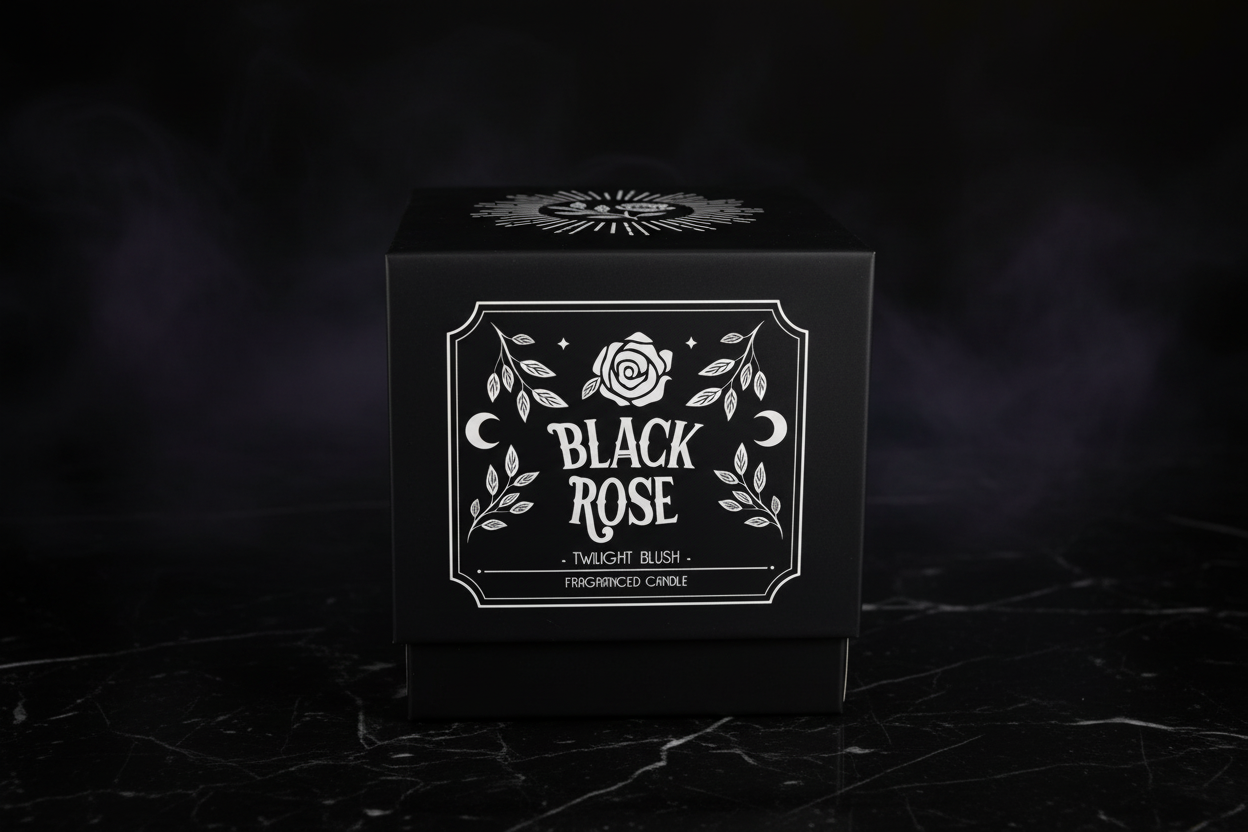 Black Rose Twilight Blush Fragranced Candle