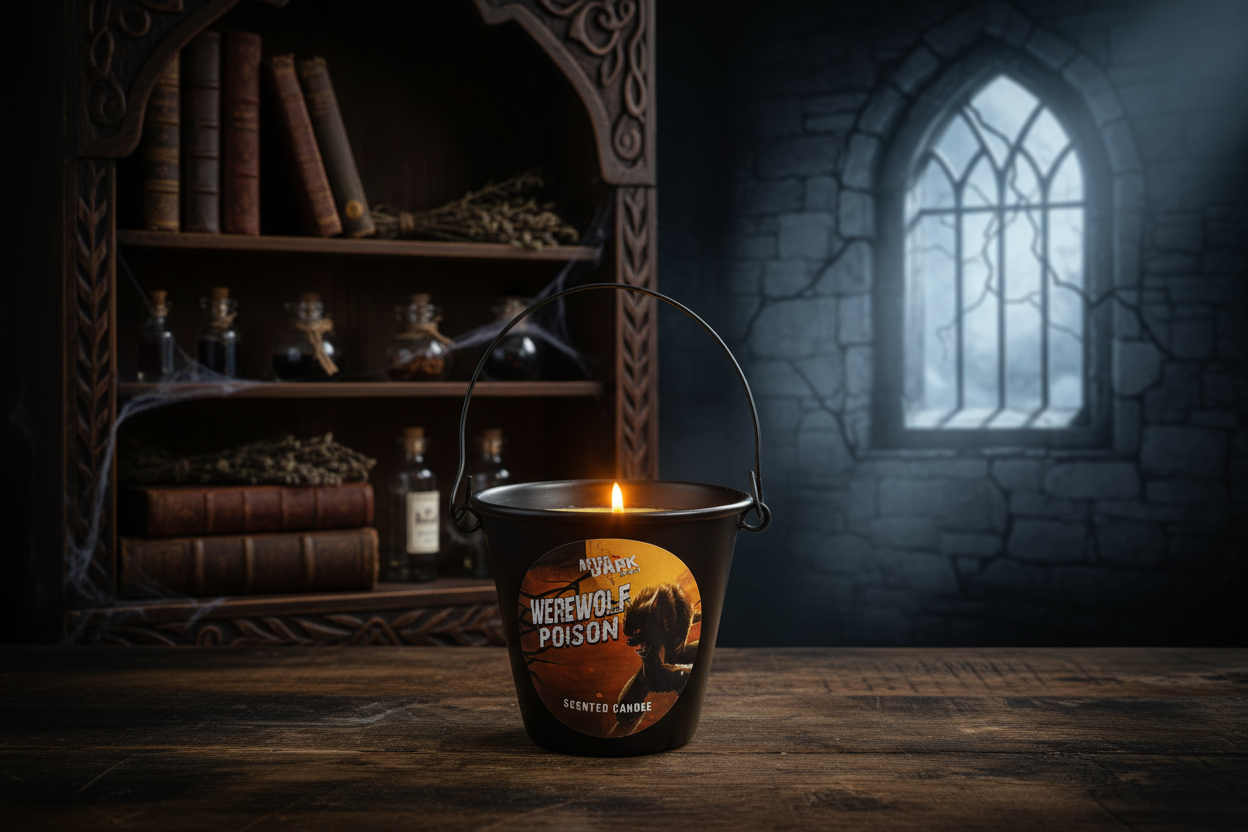 After Dark Werewolf Poison Bucket Candle