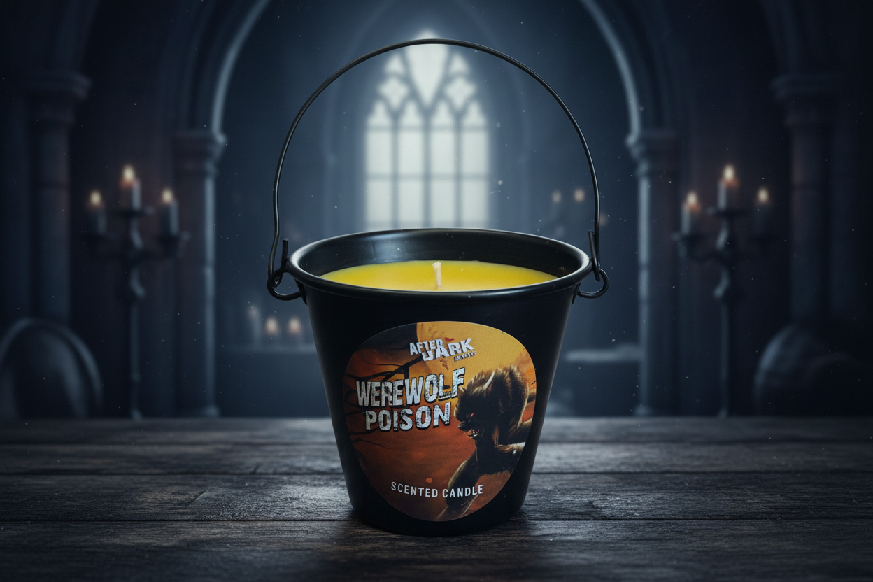 After Dark Werewolf Poison Bucket Candle