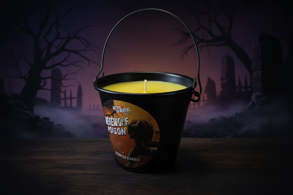 After Dark Werewolf Poison Bucket Candle