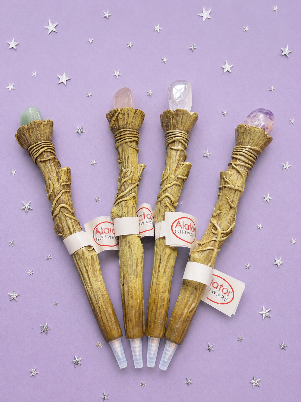 Crystal Writers — Hand-Painted Crystal Writing Pen