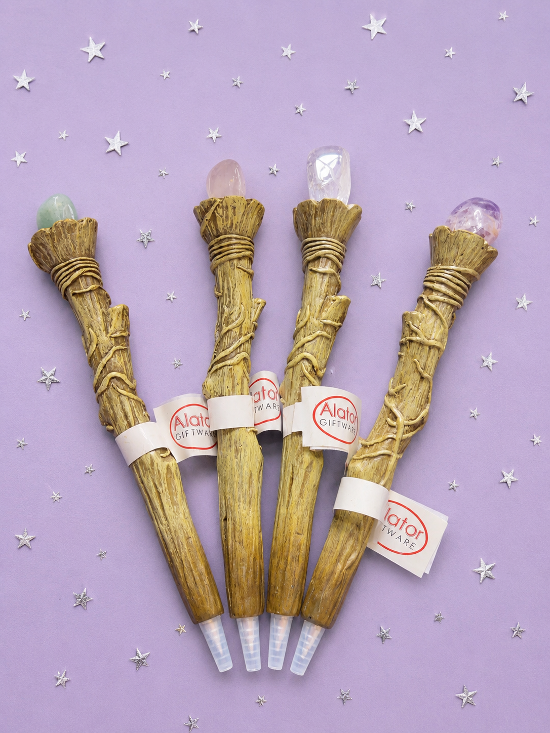 Crystal Writers — Hand-Painted Crystal Writing Pen