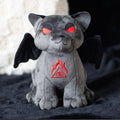 Vampire Cat Plush - styled dark background shot