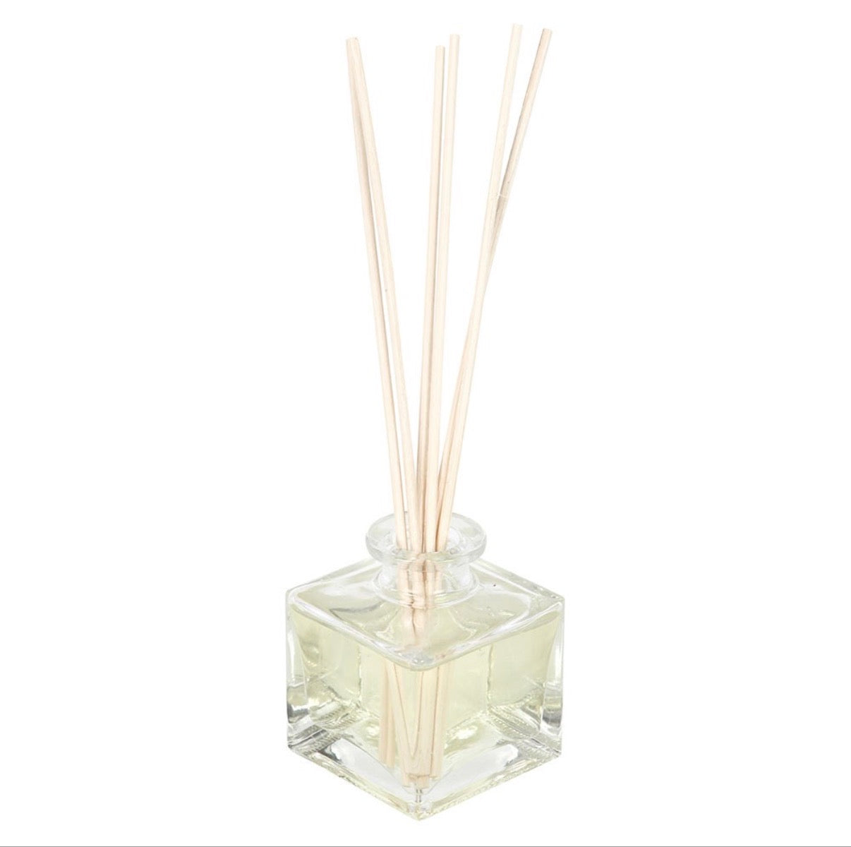 Run Away Vampire Reed Diffuser - glass bottle with reeds out of packaging