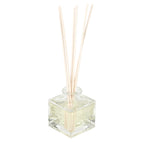 Go Away Evil Reed Diffuser - glass bottle with reeds out of packaging