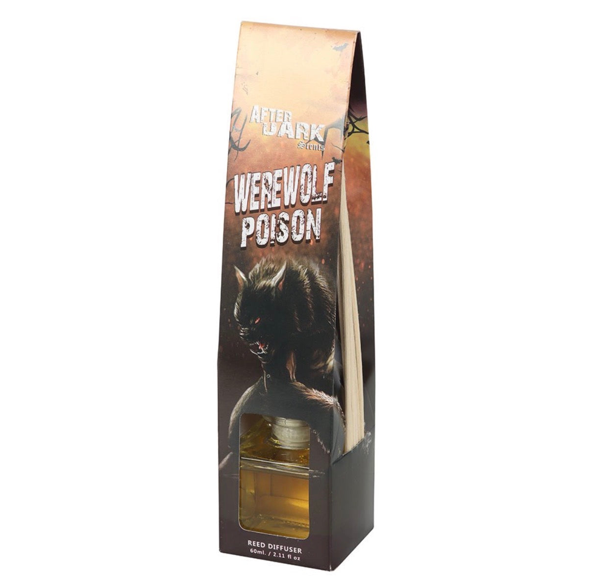 Werewolf Poison Reed Diffuser - front of packaging