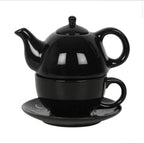 The Future Is In Your Hands Tea For One Set - side view stacked