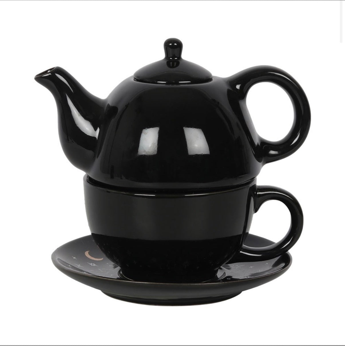 The Future Is In Your Hands Tea For One Set - side view stacked