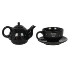 The Future Is In Your Hands Tea For One Set - teapot and cup separated