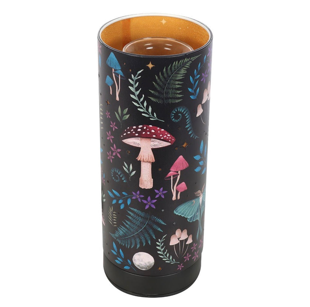 Dark Forest USB Aroma Lamp - top view showing golden interior