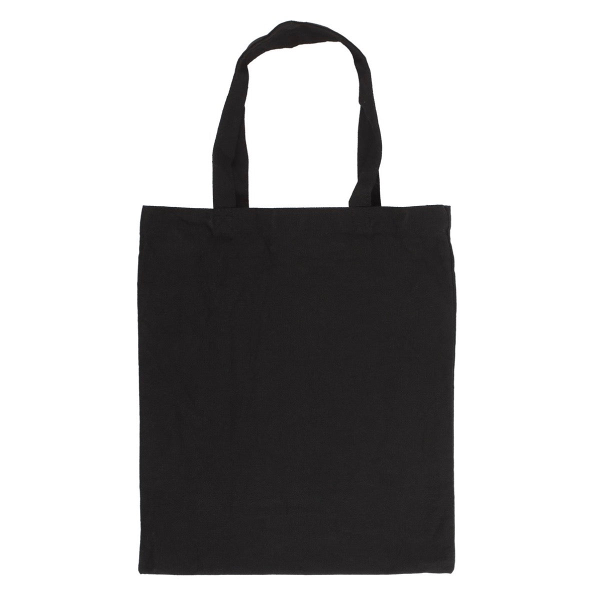 Triple Moon tote bag back view on white background