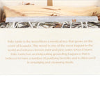 Yerba Santa Energy Cleansing Kit box interior with palo santo description