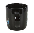 Moon & Mushroom Black Mug