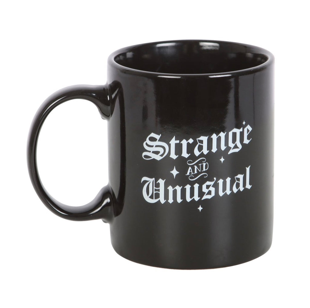 Strange and Unusual Mug front view on white background