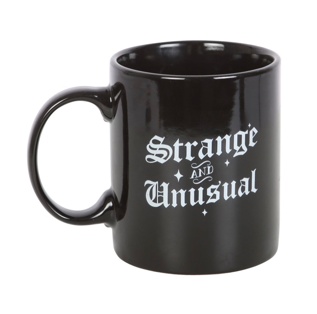 Strange and Unusual Mug front view on white background