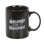 Strange and Unusual Mug side view on white background