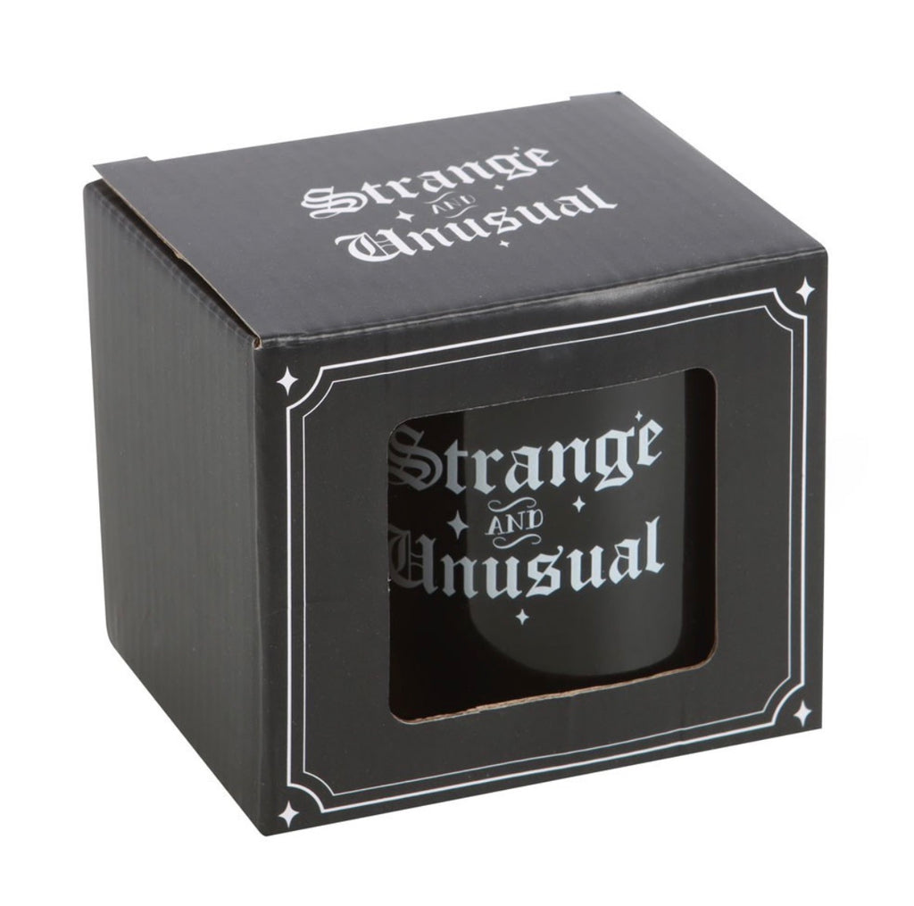 Strange and Unusual Mug in gift box packaging