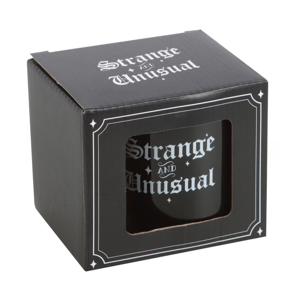 Strange and Unusual Mug in gift box packaging