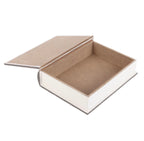 The Magic of Crystals Book Box open showing interior storage compartment