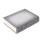The Magic of Crystals Book Box spine view showing witchy symbol print