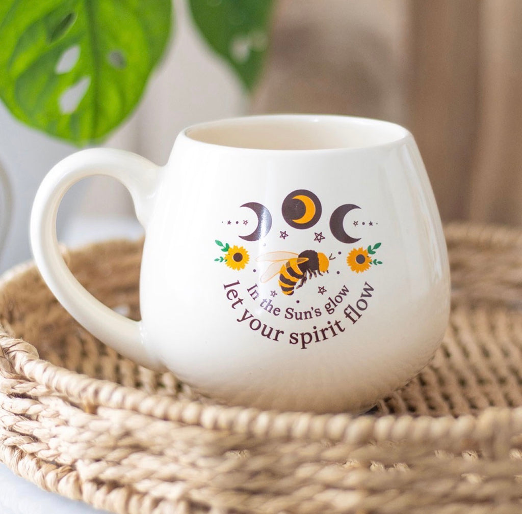 Let Your Spirit Flow mug - lifestyle shot