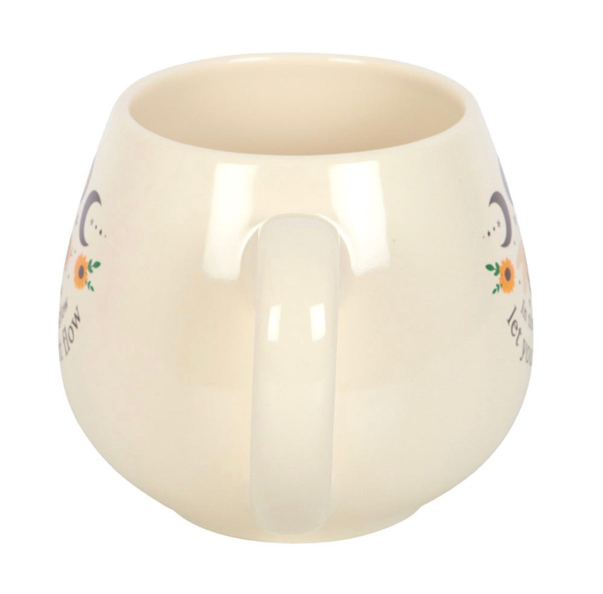 Let Your Spirit Flow mug - back view