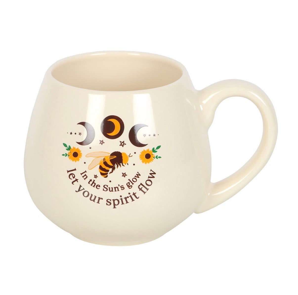 Let Your Spirit Flow mug - side view