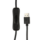 The Art of Palm Reading USB Lamp - close up of USB cable and inline switch