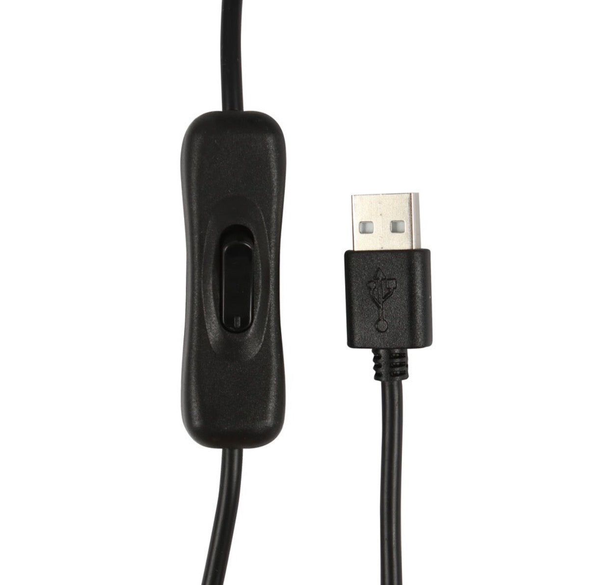 The Art of Palm Reading USB Lamp - close up of USB cable and inline switch