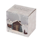Smoking Log Cabin Incense Cone Burner - gift box packaging