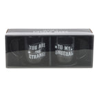 You Are The Strange To My Unusual Couples Mug Set - gift box packaging
