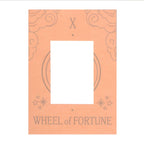 Wheel of Fortune backing card - reverse