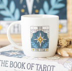The Star tarot mug styled on book of tarot