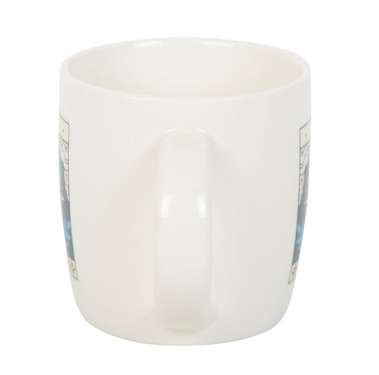 The Star tarot mug - back view