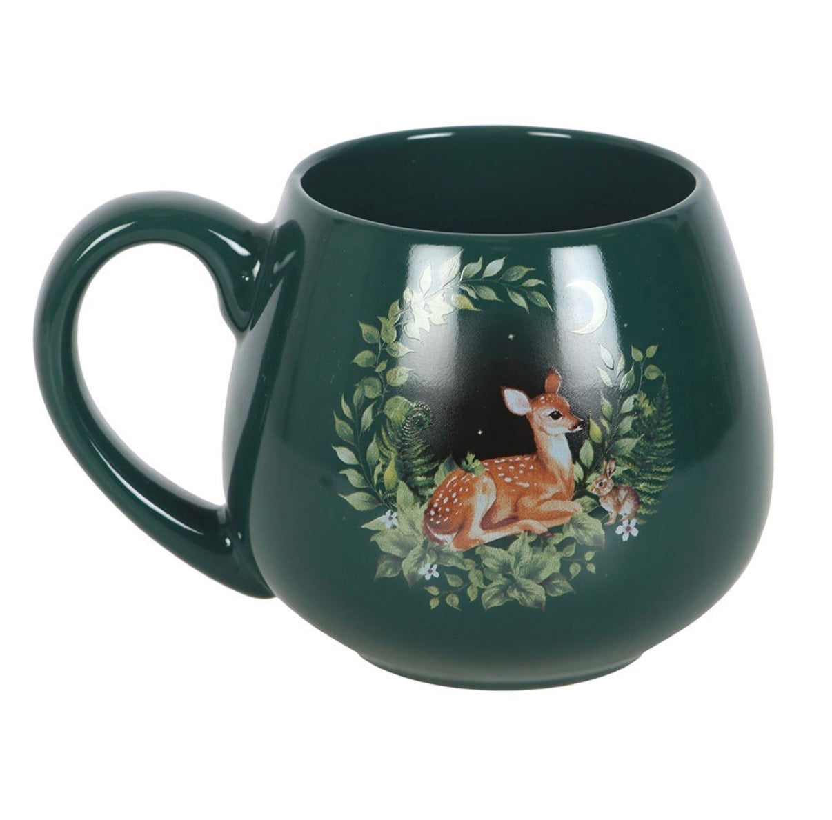 Enchanted Forest collection range showing fawn mug alongside fox cup and saucer and fox salt and pepper shakers
