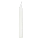 Single white mini spell candle
